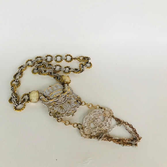 MAC Cosmetics Jewelry Mac Cosmetics Antiquetease Necklace Poshmark